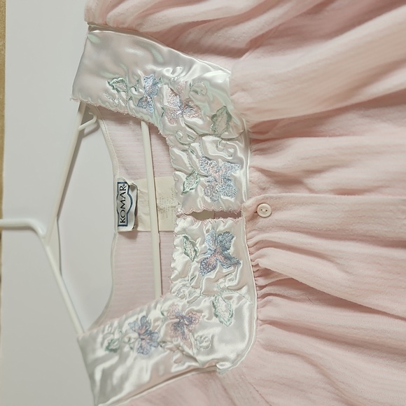 Vintage 2-pc Komar soft pajama set; Size  Lg/ 16/18 - Picture 6 of 9